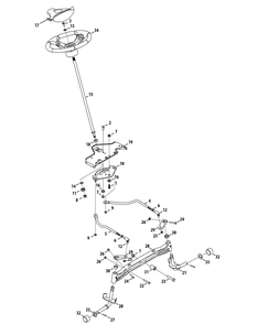 Part Location Diagram of 638-04029A-0637 MTD Axle